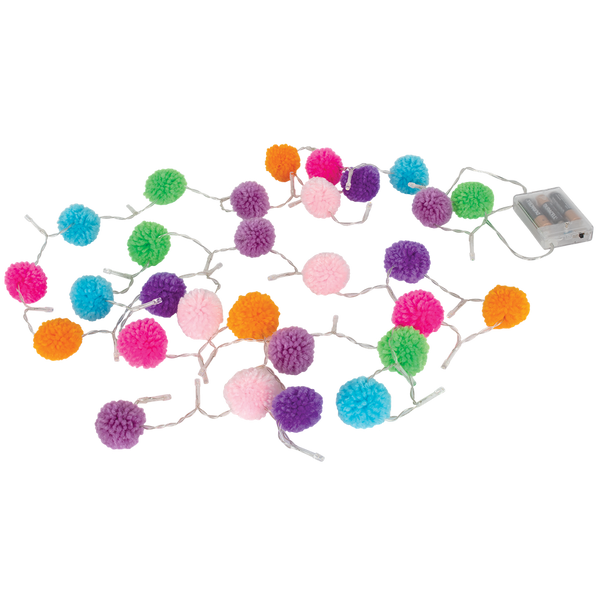 IS: Pom-Pom String Lights - Ages 6+
