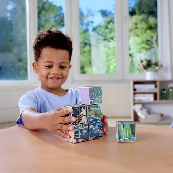 Hape x The Met Puzzle Cubes