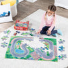 48 Piece Floor Puzzle: Puzzle & Play Race Day - Ages 3+