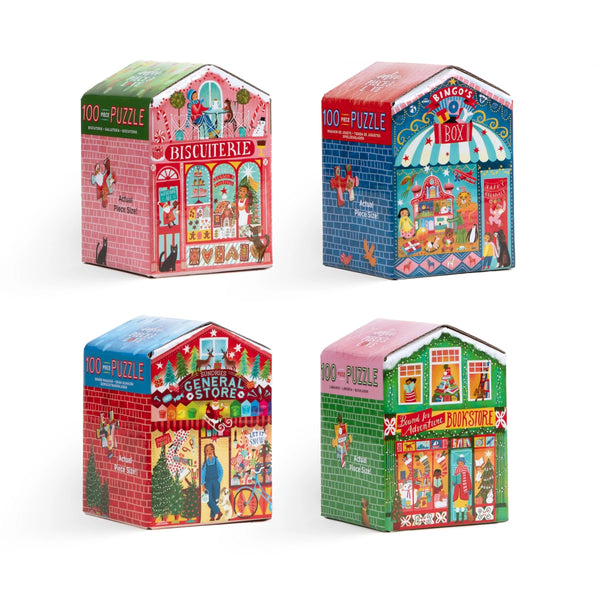 eeBoo 100 Piece Puzzle - Christmas Market