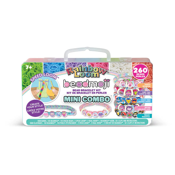 Rainbow Loom: Beadmoji Mini Combo Bead Bracelet Kit - Ages 7+