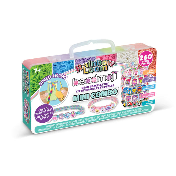Rainbow Loom: Beadmoji Mini Combo Bead Bracelet Kit - Ages 7+