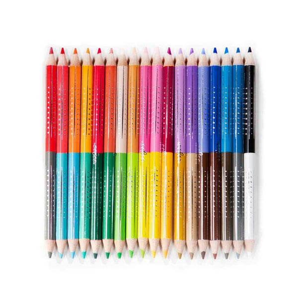eeBoo Rainbow 18 DS Watercolors Pencils