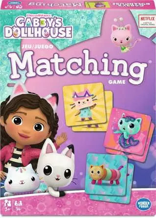 Games: Gabby's Dollhouse Matching Game - Ages 3+