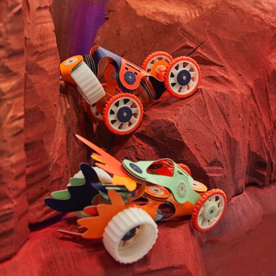 Clixo: Expedition Mars Rovers Glow Pack 30 Piece Set - Ages 6+