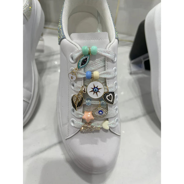 Erynn and Lovelika Paris Shoelace and Charm Set