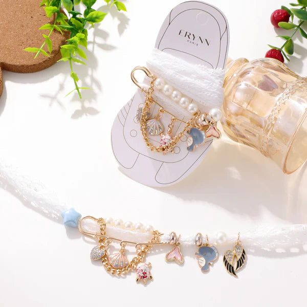 Erynn and Lovelika Paris Shoelace and Charm Set