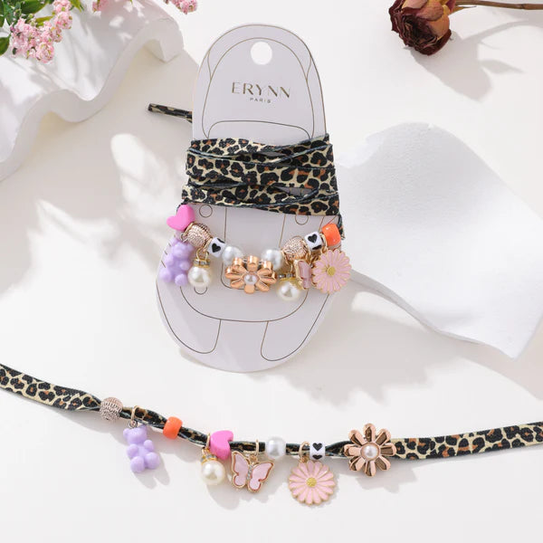 Erynn and Lovelika Paris Shoelace and Charm Set