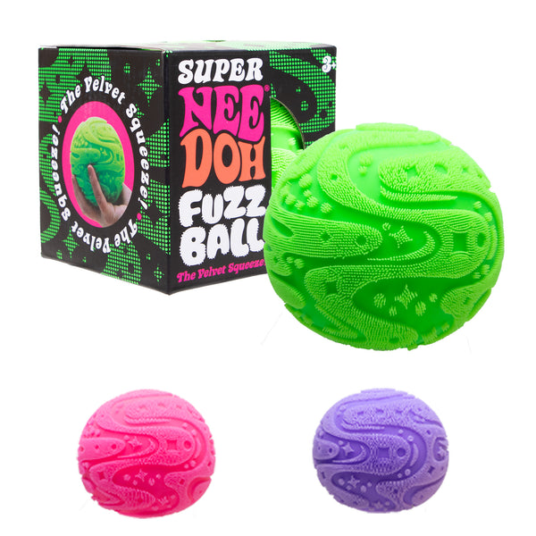 NeeDoh Super Fuzz Ball Sensory Fidget Toy