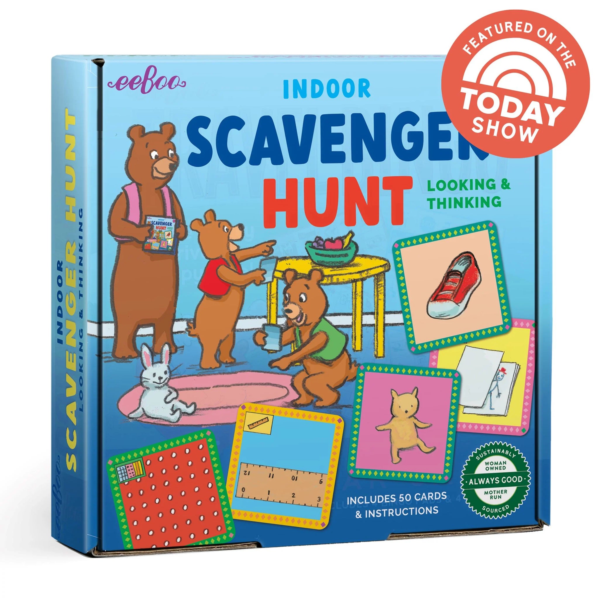 Indoor Scavenger Hunt - Ages 3+