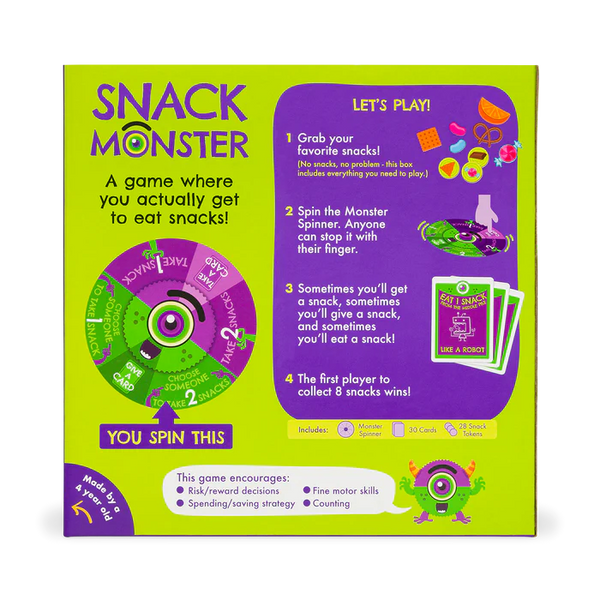 Snack Monster Board Game