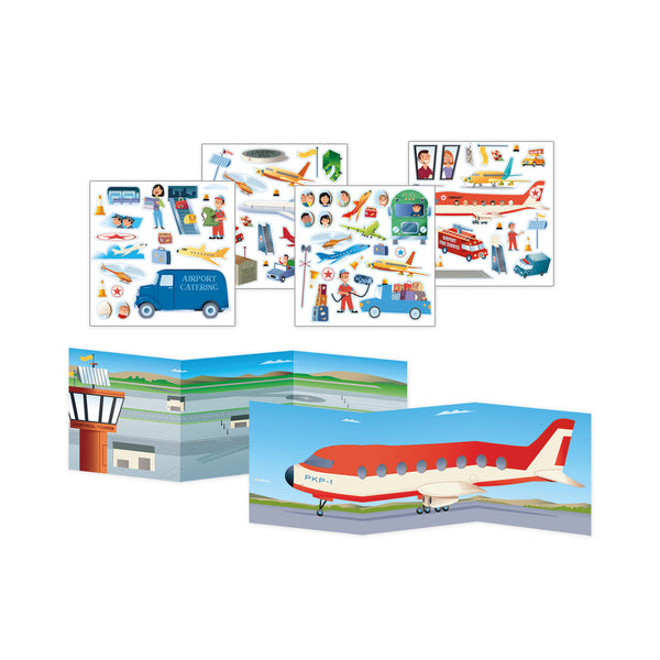 PK: Reusable Sticker Tote Assorted - Ages 3+