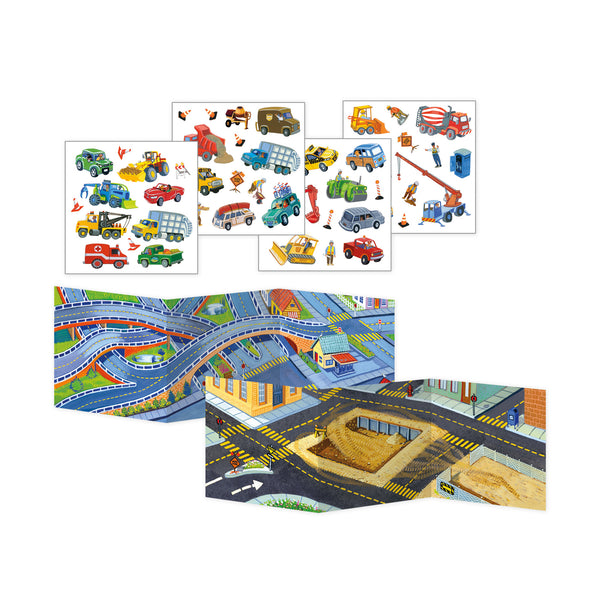 PK: Reusable Sticker Tote Assorted - Ages 3+