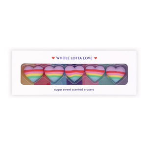 Whole Lotta Love Eraser Set - Ages 6+