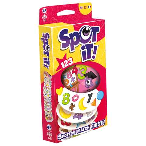 Spot It! 1, 2, 3 - Ages 3+