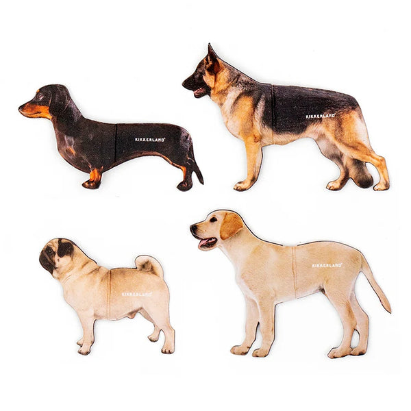 Kikkerland Magnetic Dog Bookmarks