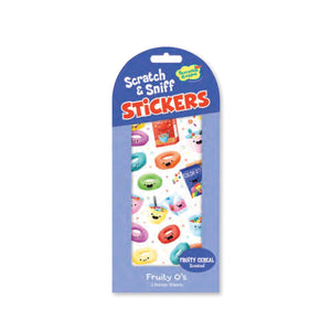 Stickers: Scratch & Sniff Fruity Cereal - Ages 3+