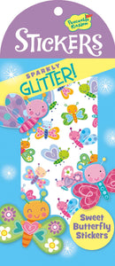 Stickers: Glitter Sweet Butterfly - Ages 3+