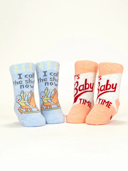 Blue Q: Call Shots / Baby Time Baby Socks