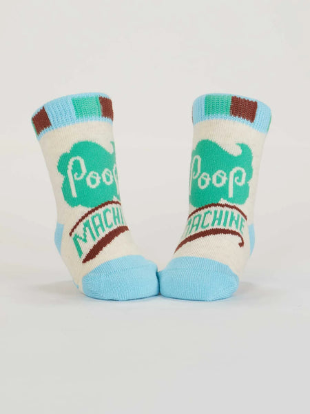Blue Q: Baby Socks Napping / Poop Machine - Size 0-12mths