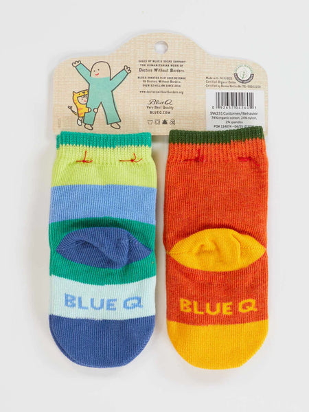 Blue Q: Baby Socks Customer / Behaviour - Size 0-12mths