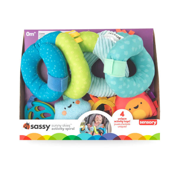 Sassy Baby Sunny Skies Activity Spiral
