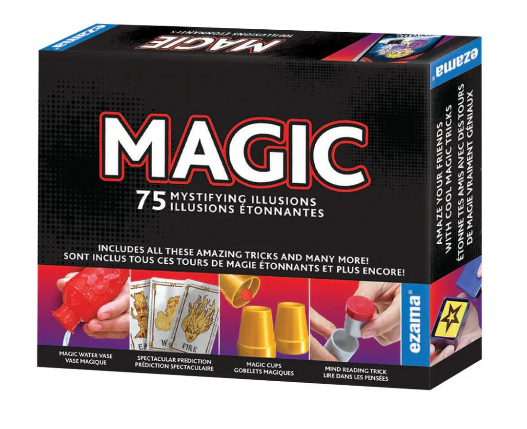 Magic: 75 Mystifying Illusions and Tricks - Ages 6+