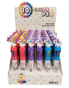 Unicorn 10 Color Pen