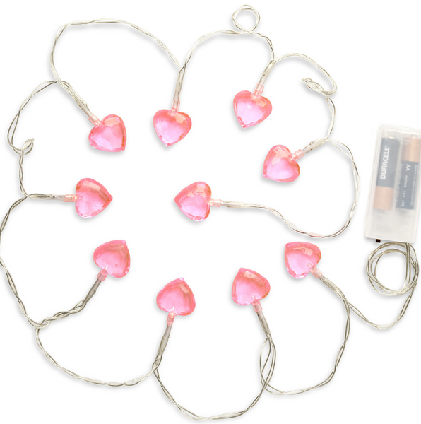 Lovely Hearts String Lights - Ages 6+