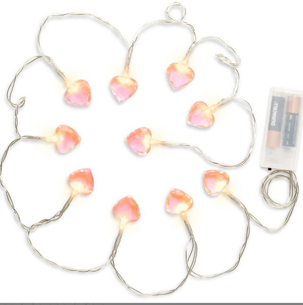 Lovely Hearts String Lights - Ages 6+
