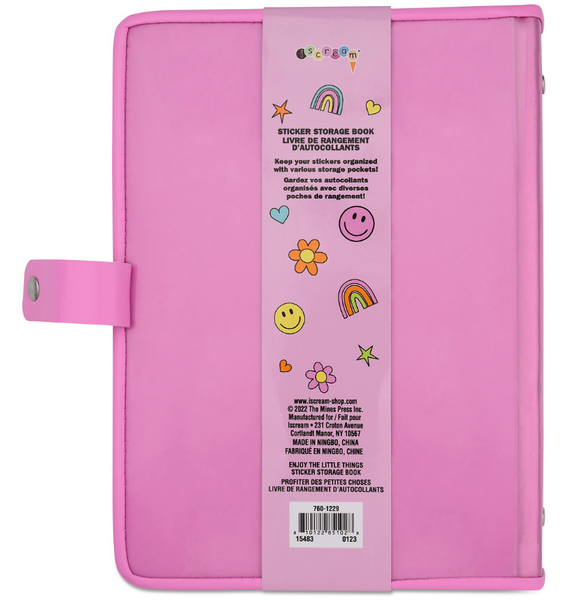 IS: Enjoy The Little Things Sticker Storage Book - Ages 6+
