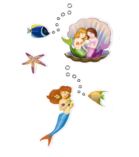 Stickers / Mermaids - Ages 4+