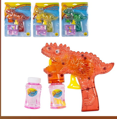 Sunny Dayz Friction Dino Bubble- Ages 4+
