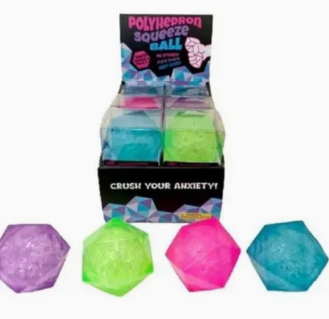 Loot: Gummee Polyhedron Squeeze Ball - Ages 3+