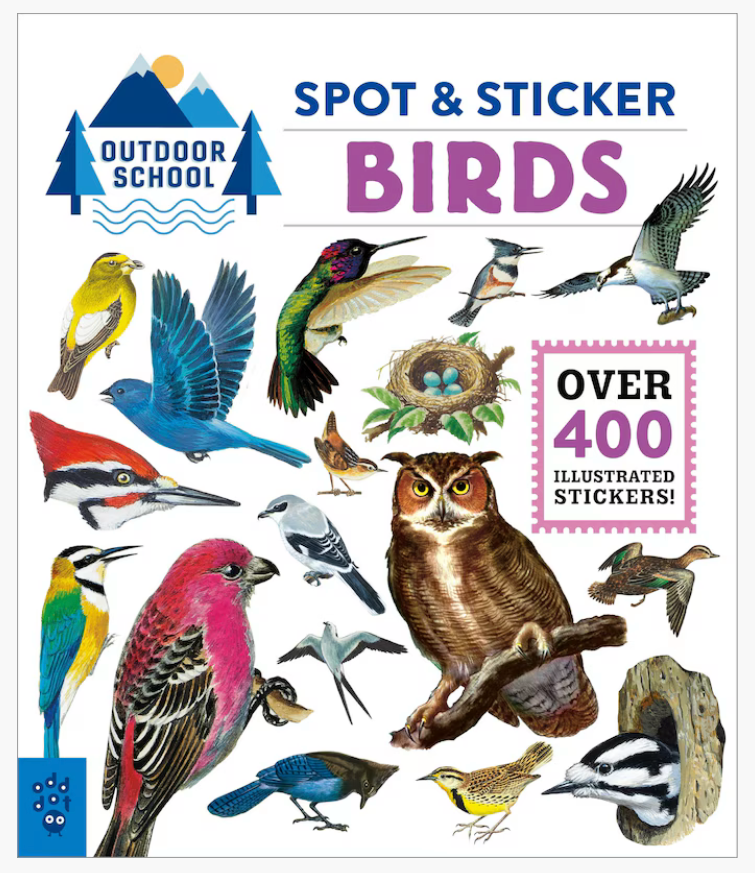 AB: Outdoor School: Spot & Sticker Birds - Ages 3+
