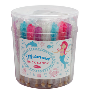 Candy: Mermaid Rock Candy on a Stick - Ages 3+