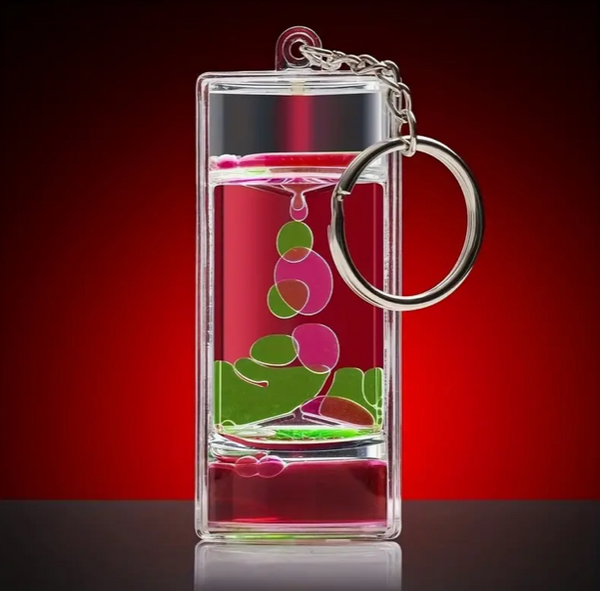 Robiii: Liquid Timer Keychain - Ages 3+