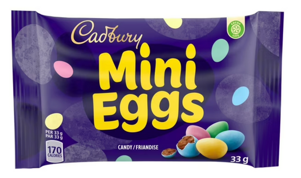 Candy: Mini Eggs 33g Bag