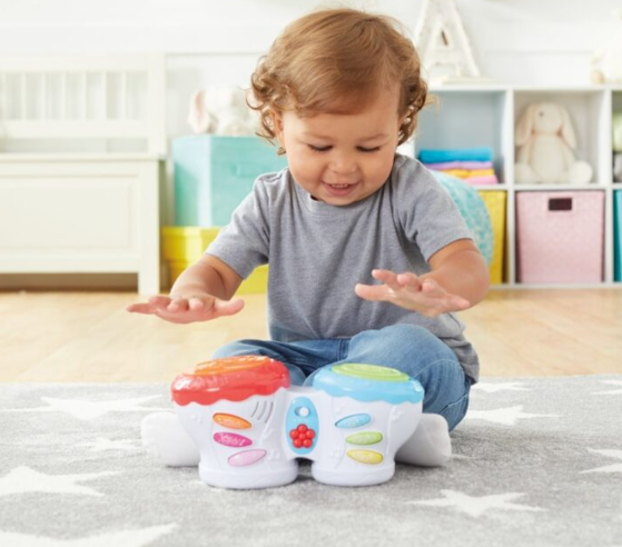 Kidoozie: Flash Beat Drums - Ages 18mths+