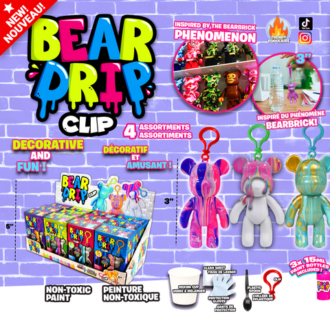 Bear Drip Mini with Bag Clip - Ages 5+