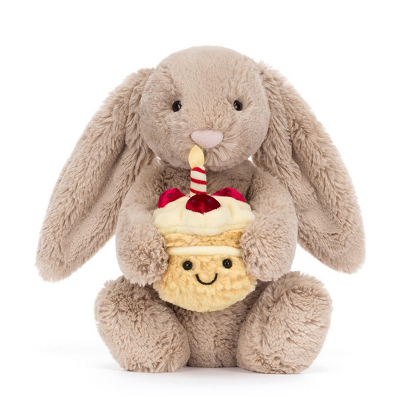 JC: Bashful Beige Bunny Birthday - Ages 0+