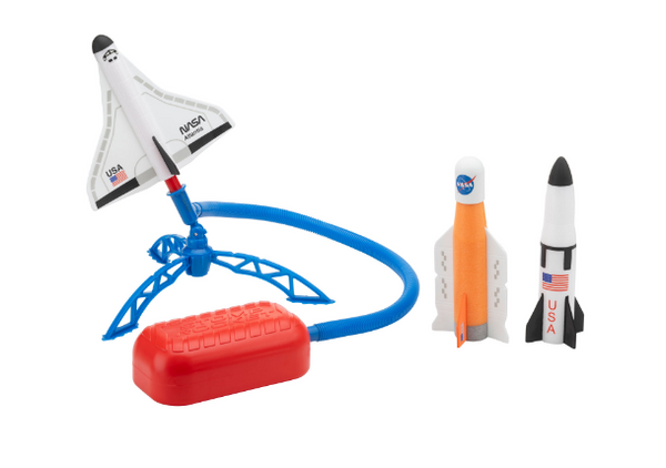 Stomp Rocket: NASA Collection with 3 Rockets - Ages 5+