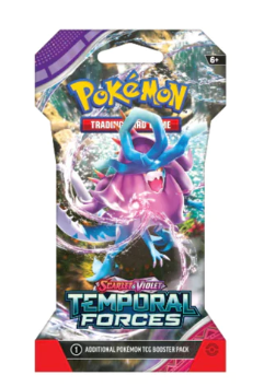 Pokémon TCG: Scarlet & Violet Temporal Forces Booster Pack Sleeved Blister - Ages 6+