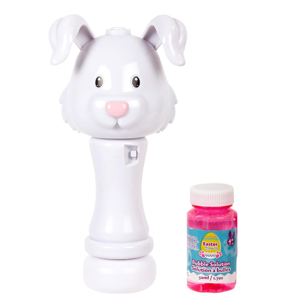 Loot: Light-up Bunny Bubble Wand - Ages 4+