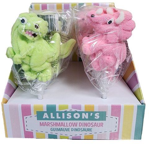 Candy: Dino Marshmallow Pop - Ages 3+