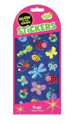 Stickers: Glow in the Dark Bugs - Ages 3+