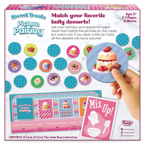 Sweet Treats Memory - Picture Pairing Game