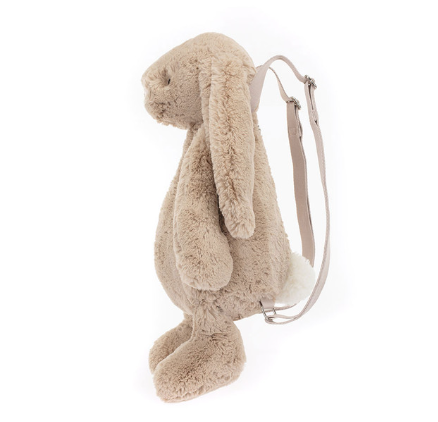 JC: Bashful Bunny Beige Backpack - Ages 3+