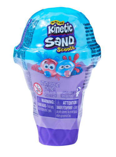 Kinetic Sand Scents: Ice Cream Container 4oz - Ages 3+