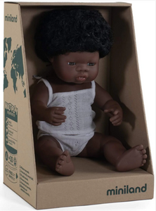 15" Baby Doll: African Girl - Ages 10mths+